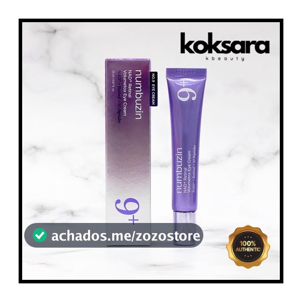 Numudin No . 9 NAD + Retinal Volumetox Creme Para Olhos 20ml/Conjunto Duplo