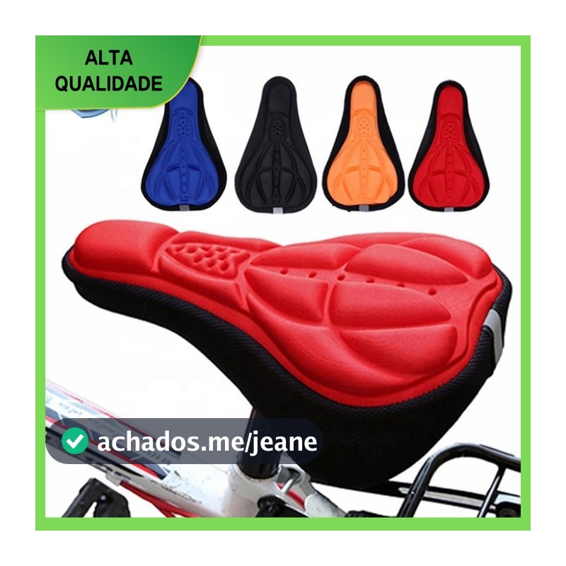 Capa para Selim em Gel Silicone Banco Almofada Forro Para Bicicleta，Almofada De Gel De Sílica Flexível Bicicleta Ciclismo