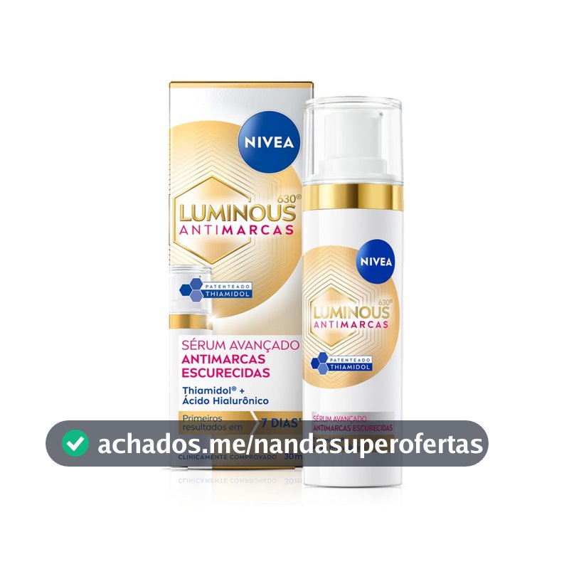 NIVEA Sérum Facial Antimarcas Luminous 630 30ml
