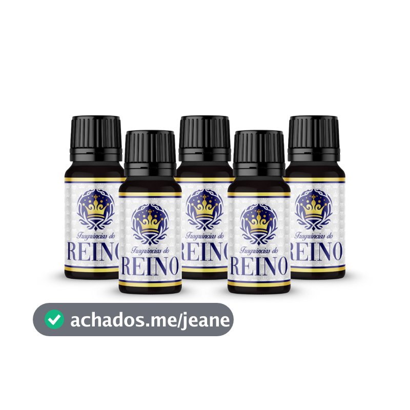 Kit 5 Essências Perfume 10ml | Diversas Fragrâncias Disponíveis