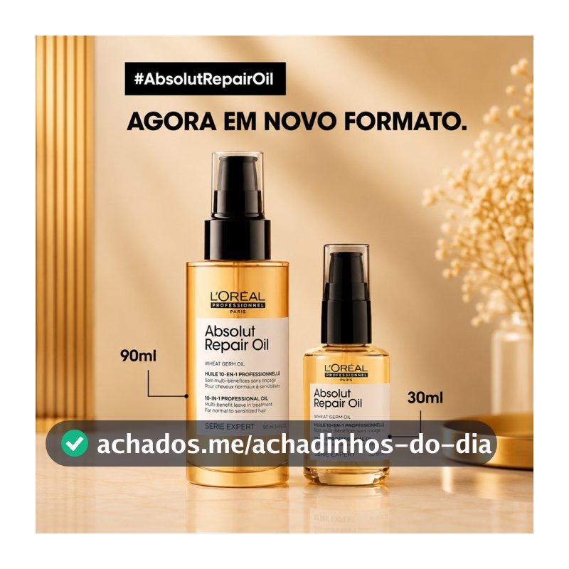 Óleo Reparador De Pontas Profissional Reconstrutor Absolut Repair Quinoa