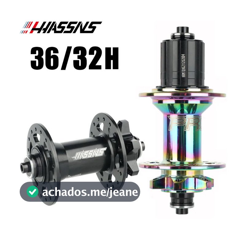 HASSNS PRO7 MTB Hub 6 Pawls 120Som 32 36 Furos Para Mountain bike HG Compatível Com 7-12 Velocidades