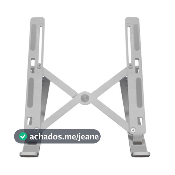 Suporte Base Notebook Tablet Alumínio Dobrável Portátil
