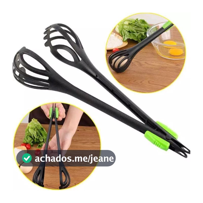 Pegador Batedor Para Ovos Multifuncional De Plástico Com Trava