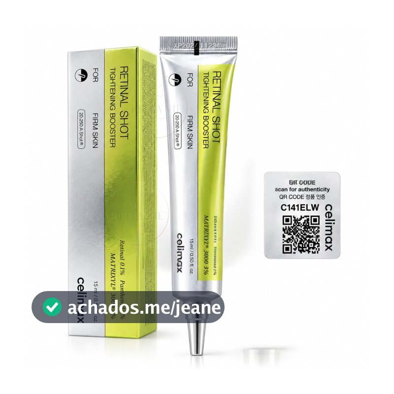 Booster Facial Celimax The Vita A Retinal Shot 0,1% Rugas Poros Pele Firme 15ml