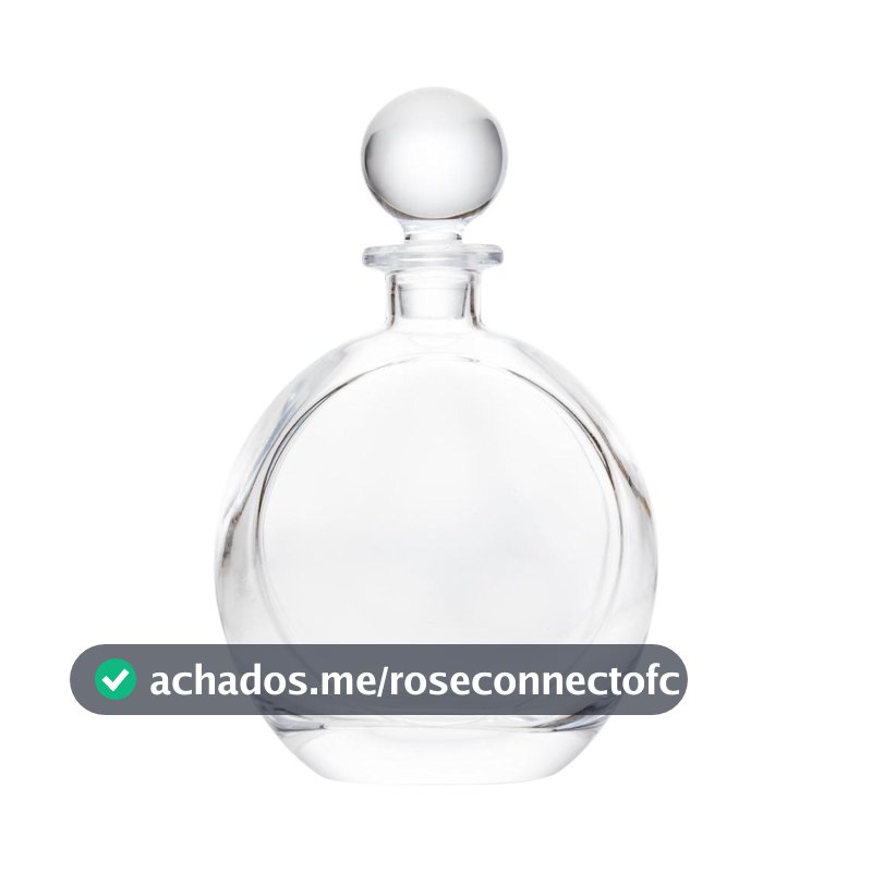 Garrafa para Whisky 700ml Vidro Wolff Licoreira Bar Em Casa Decoração Bebidas Drinks Presente Elegante Sofisticado Nobre
