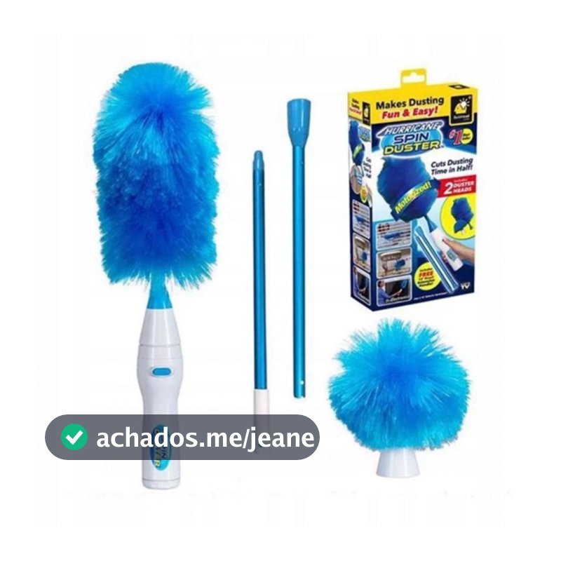 Escova Espanador De Pó Elétrico Pena Ajustável Portátil Rotativo Multifuncional Escova De Limpeza Domestica