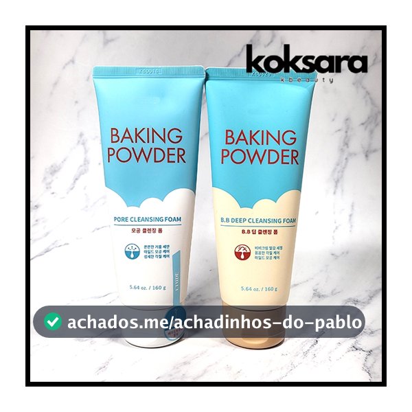 Espuma De Limpeza De Poros Em Pó De Cozimento etude house/Profunda bb 160g