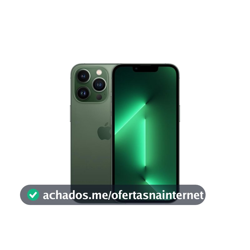 Usado: iPhone 13 Pro 128GB Verde Bom - bateria 70% - Trocafy - Apple