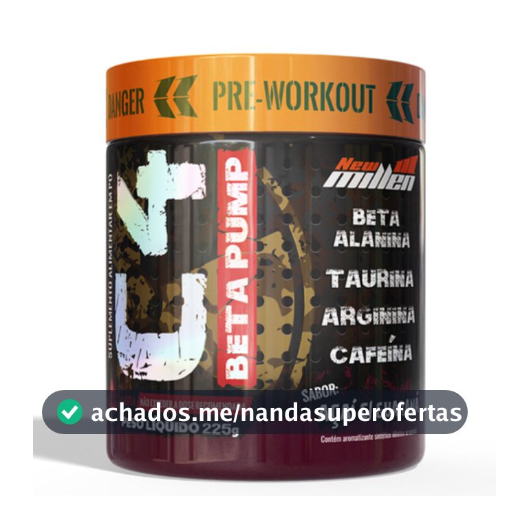 PRÉ TREINO C4 BETA PUMP PRÉ WORKOUT 225G - NEW MILLEN