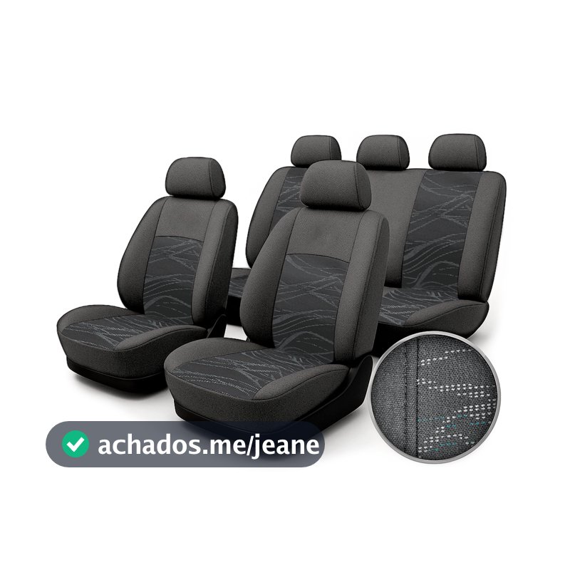 Capa Para Banco Carro Tecido Grosso Espuma Protetora Estampado Veículos