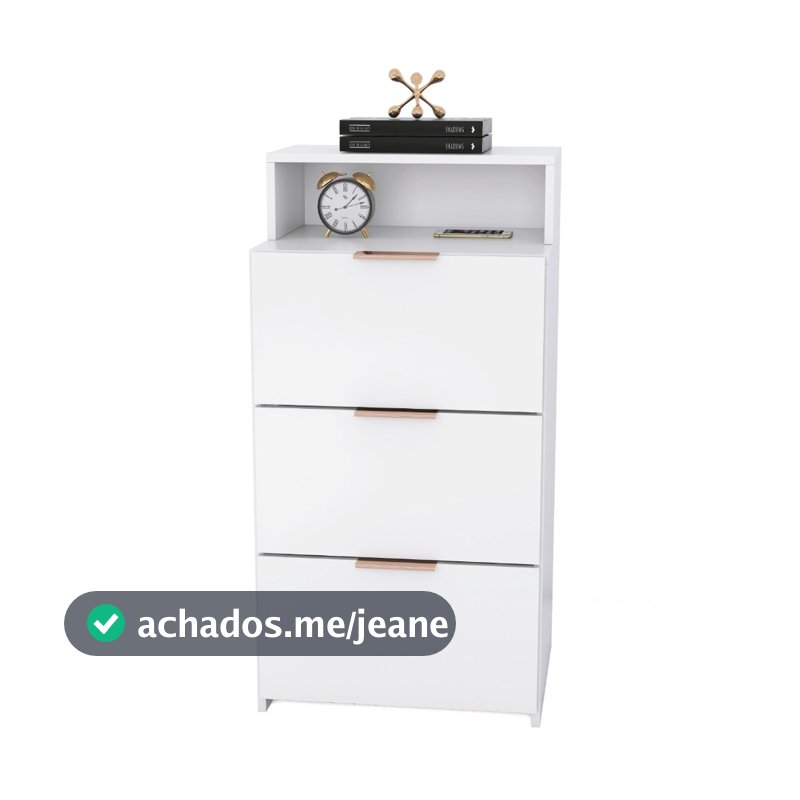 Mesa De Cabeceira Aparador Escritório Multiuso Com Prateleira