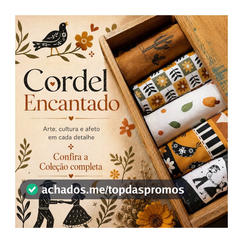 Kit Panos de Prato Guardanapo de Cozinha Grande Tricoline 100% Algodão 45x70cm 5 Unidades