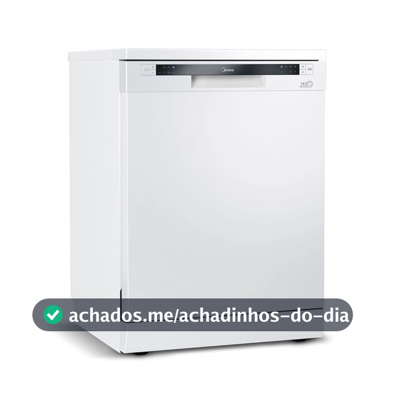 Lava Louças Midea 14 Serviços Branca DWA14B1 110V