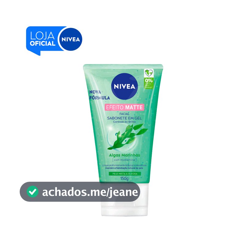 NIVEA Sabonete Facial em Gel Purificante Efeito Matte 150g
