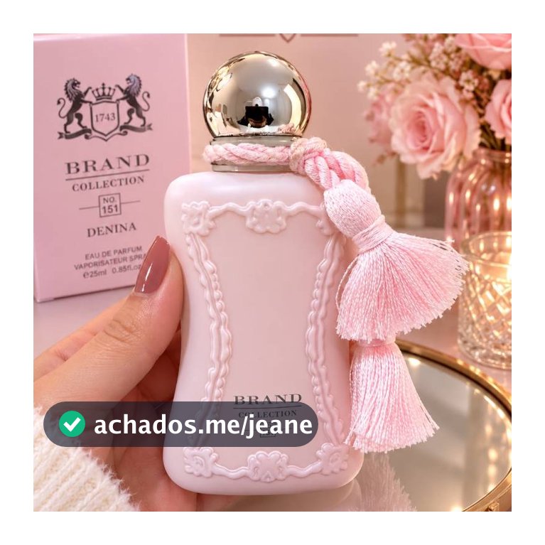 Perfume Feminino Importado Delina Brand Collection Miniatura De Bolsa Carro Academia Presente