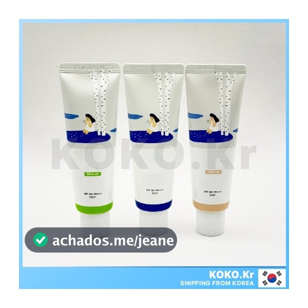 Protetor Solar Hidratante/Tonificante/Suave De Suco De Bétula 50ml (Sem Caixa) Com Brindes