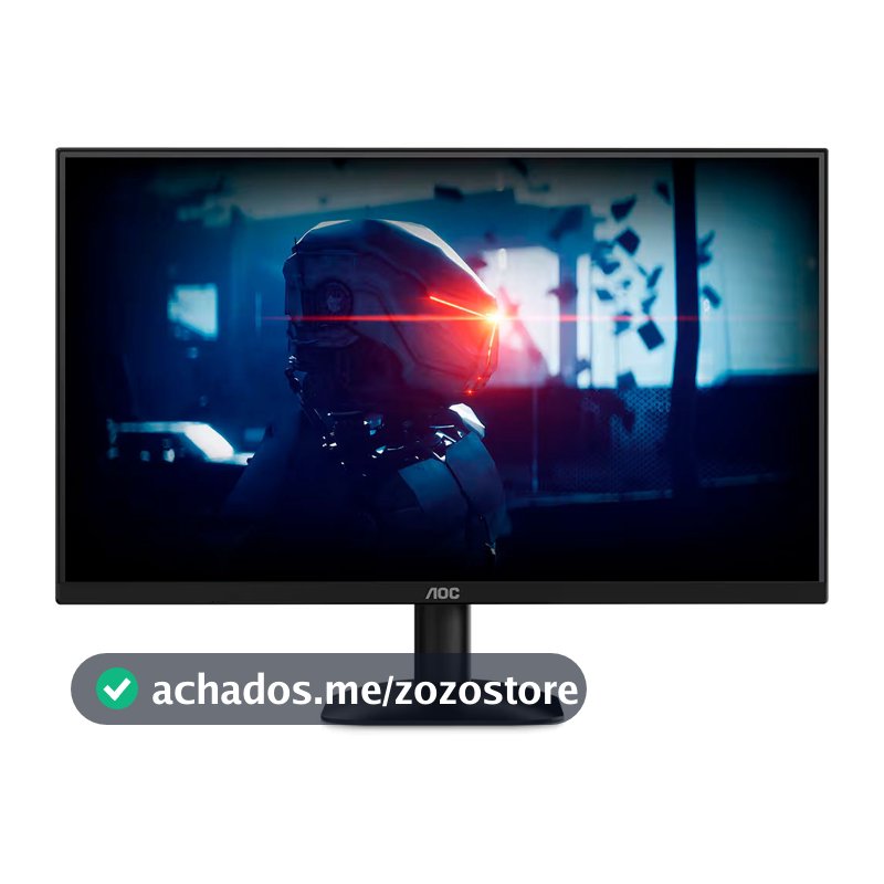 Monitor Gamer 22 AOC 22B35HM23 120Hz 1ms Bordas Ultrafinas HDMI VGA Flicker-Free Low Blue Light Adaptive-Sync