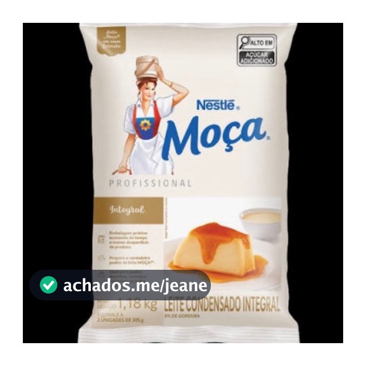 Leite Condensado Integral Moça® 1,18kg | Cremoso, Alto Rendimento e Ideal para Doces e Sobremesas