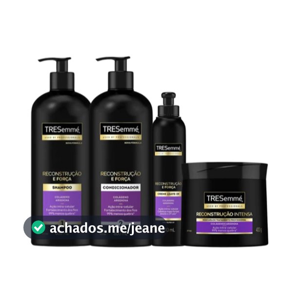 Kit Completo TRESemmé Reconstrução Intensa