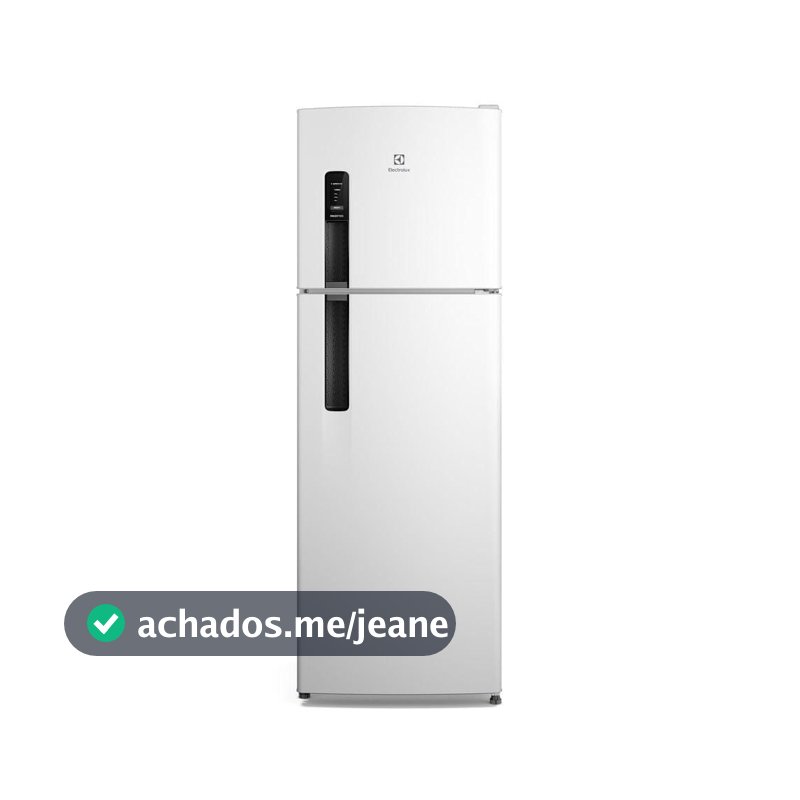 Geladeira Electrolux Frost Free 380L AutoSense Inverter Duplex Branca (IF41)