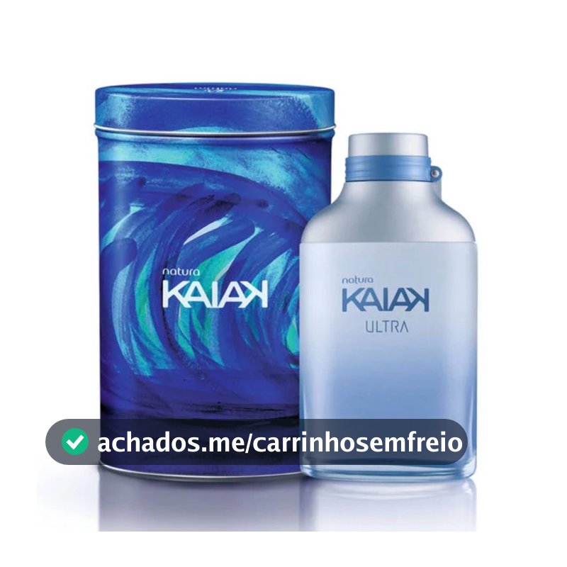 KAIAK ULTRA FEMININO OU MASCULINO DESODORANTE COLÔNIA 100Ml NATURA