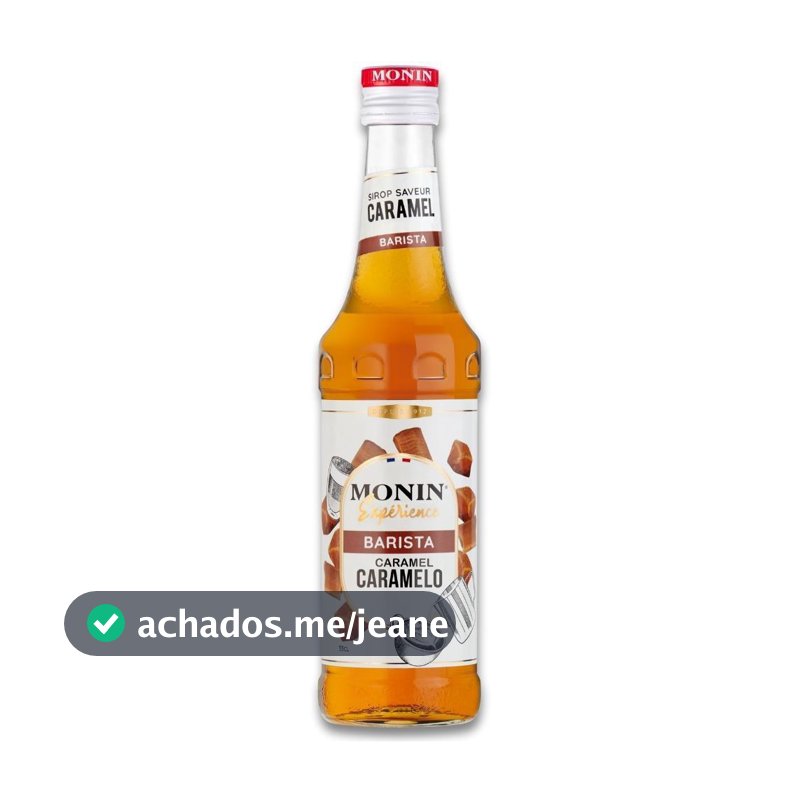 Xarope Monin Barista, Escolha Sabor, 330ml