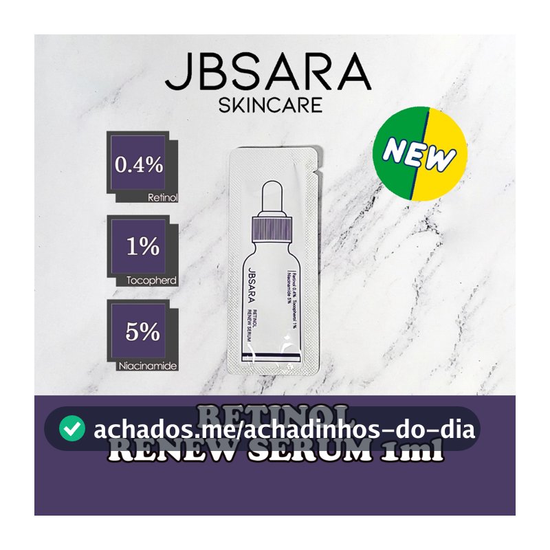JBSARA Soro Renovador de Retinol 1ml Envio da Coreia 1 peça