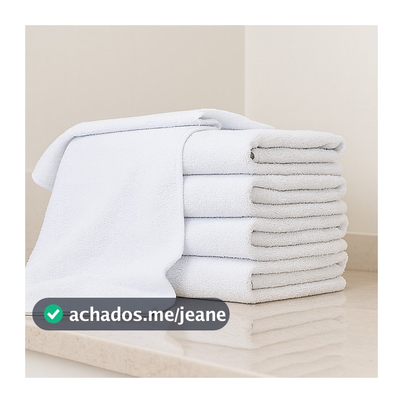 Kit Com 10 Toalhas Salão de Beleza