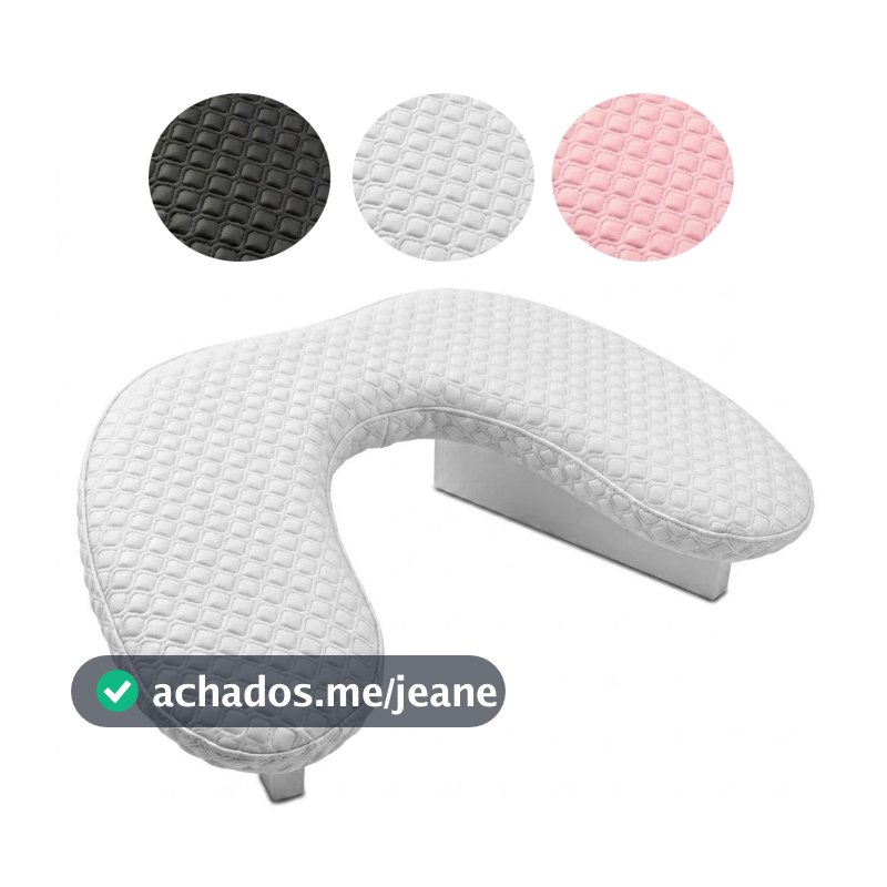 Suporte Apoio De Braço Manicure Ergonômico Luxo Almofada De Mão Profissional Confortável Designer Unha