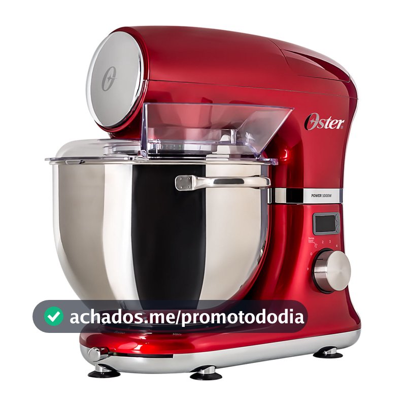 Batedeira Planetária Digital Oster Bowl Inox 5L