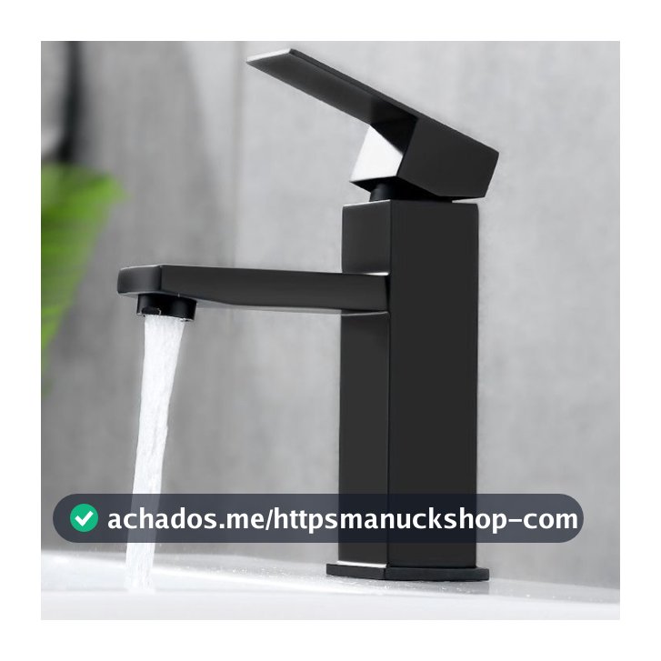 PRATA/PRETO Inox Torneira banheiro Alavanca Moderna Abs Luxo 1/4 De Volta Cromo Premi