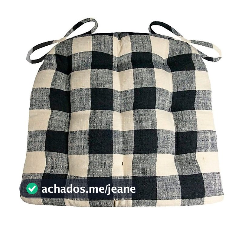 Almofada Futon 45x45 cm para cadeira e banco estampada - Varias Estampas - Futon grande Moderna