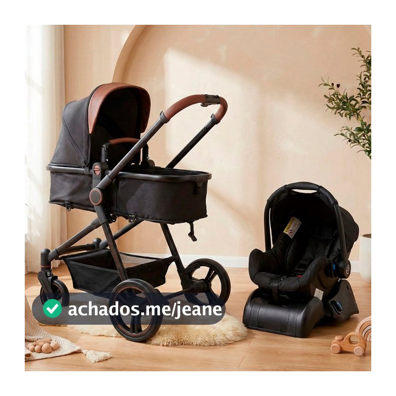 Carrinho de Bebê Galzerano Ivy Berço Moisés Passeio Travel System UV50+