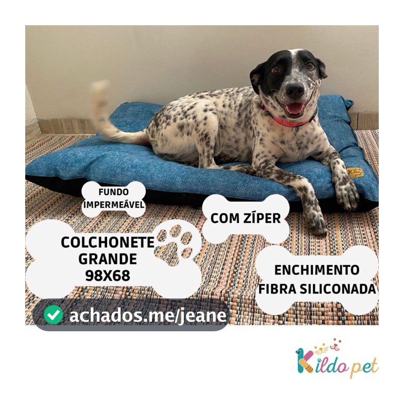 Colchonete para cachorro e Gato Kildopet Almofada pet Grande Cama para cachorro