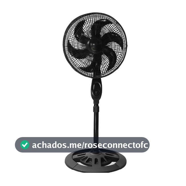 Ventilador De Coluna De Chão Turbo Vento Forte 3 Velocidades 110v/220v