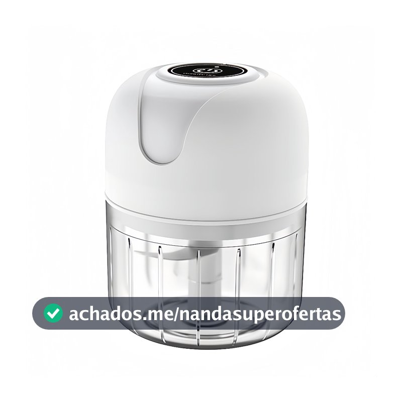 Mini Processador Triturador Sem Fio Elétrico 250ML De Alimentos Para Legumes Alho Gengibre Espremedor De Alho