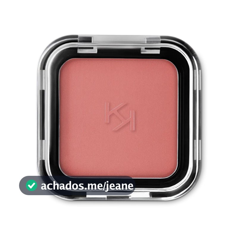 Blush em Pó Compacto Kiko Milano Smart Colour Blush Cor 06 Mauve Malva Original