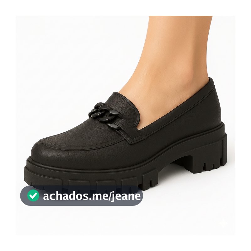 Mocassim Feminino Tratorado Elegante Casual e Extremamente Confortável