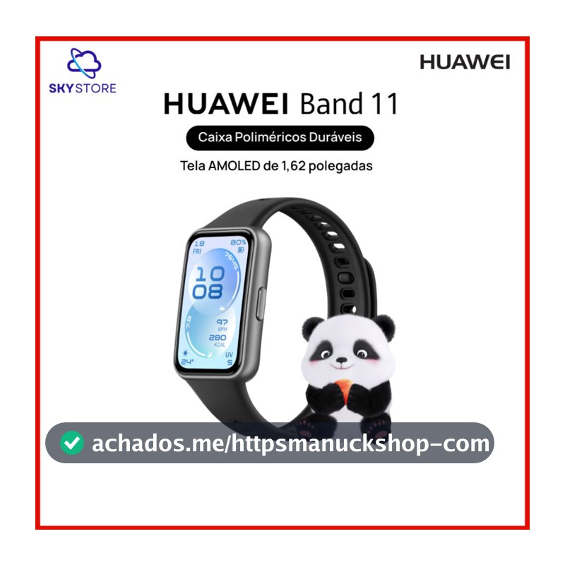 HUAWEI Band 11, Smartwatch, Relógio Digital, Monitoramento aprimorado do sono, bem-estar emocional