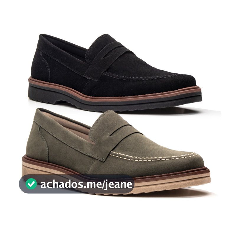 Kit 2 Loafer mocassim Oxford Preto Social Trabalho Casamento Escritório Banco