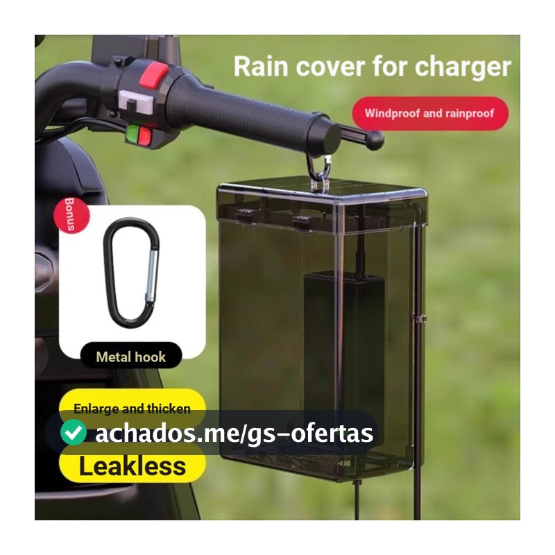 Bateria carro carregador de carro elétrico caixa à prova chuva à prova dwaterproof água Universal capa protetora ao ar l