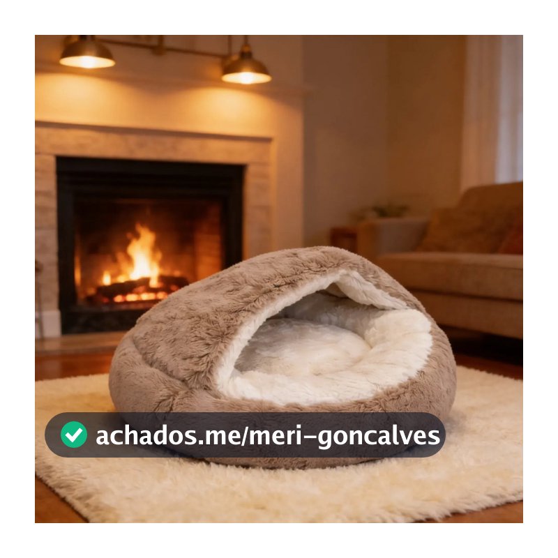 CAMA PET NUVEM COBERTA DONUT FECHADA CAMINHA COM COBERTURA PELUCIA IGLU PLUSH CASINHA  M 50 OU G 60
