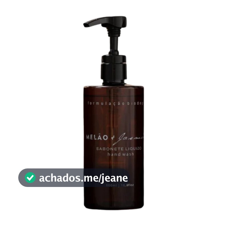 Sabonete Liquido Corporal Para Mãos Sabonete Hotel Melão E Jasmim 500ml Profissional Com Válvula