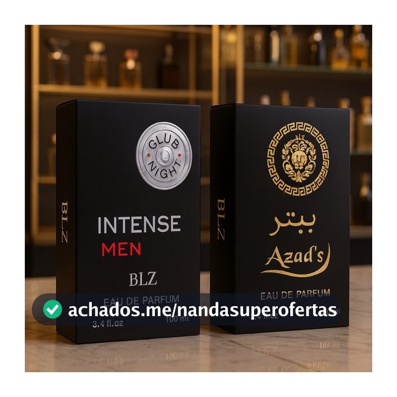 Kit 02 Perfumes Masculinos Árabes 100ml