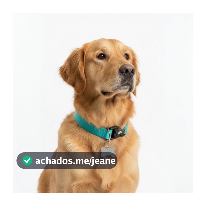 coleira para cachorro + plaquinha de identificação pet ajustável e regulável com fecho resistente