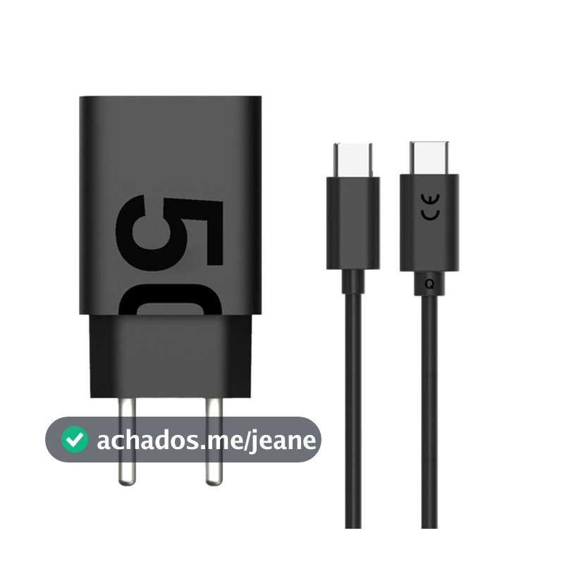 Carregador Turbo 50w Tipo C Para Tipo C