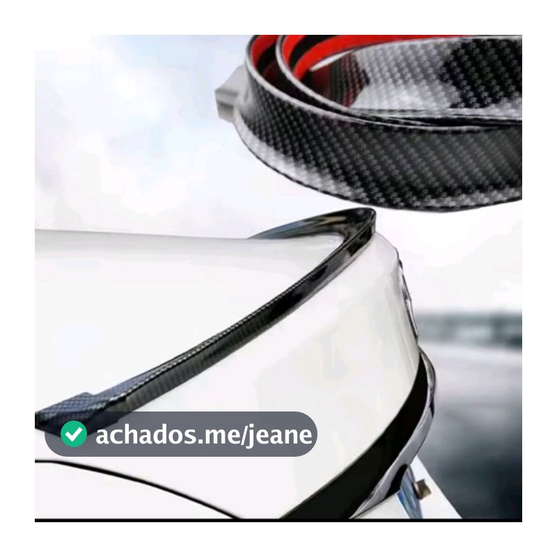 Spoiler Tampa Traseira Carro Sedan Universal Esportivo Tuning