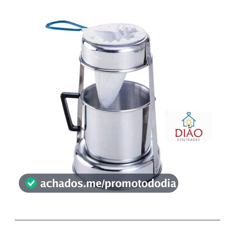 Coador De Café Com lindo Suporte e Leiteira