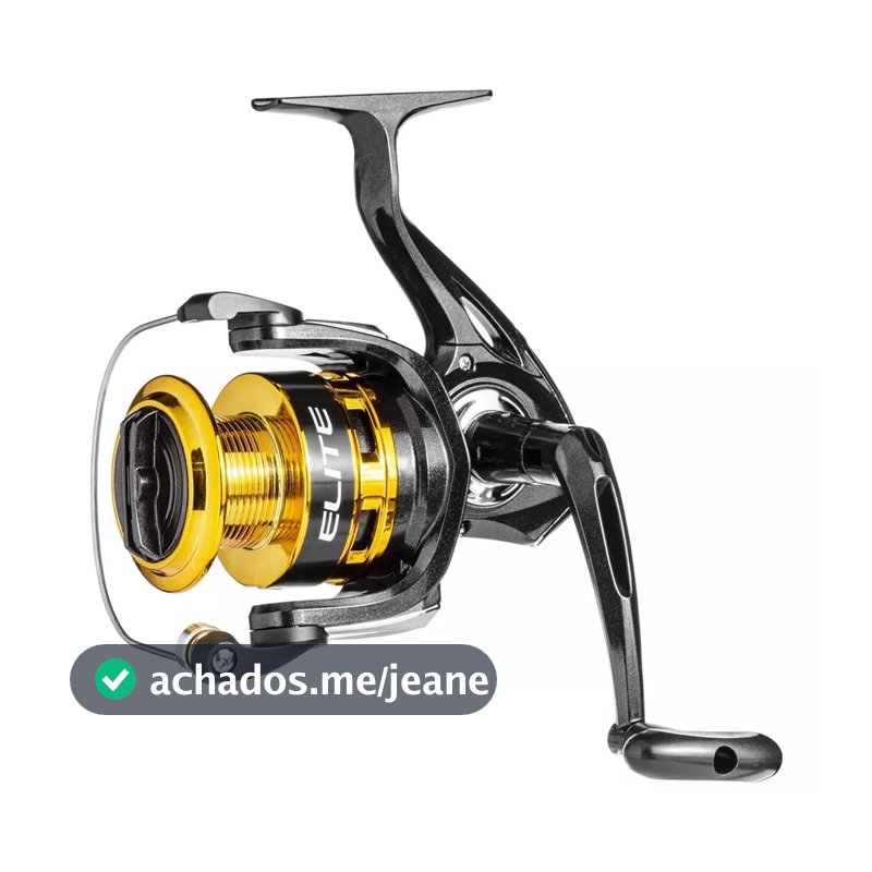 Molinete de Pesca Marine Sports Elite Gold 8000 - 3 Rolamentos - Recol.: 4.1:1 - (2023)